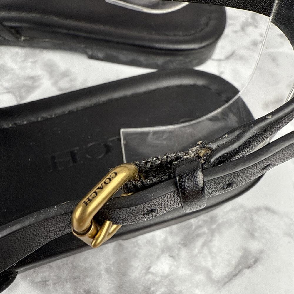 Elegant Black Sandals - Picture 5 of 10
